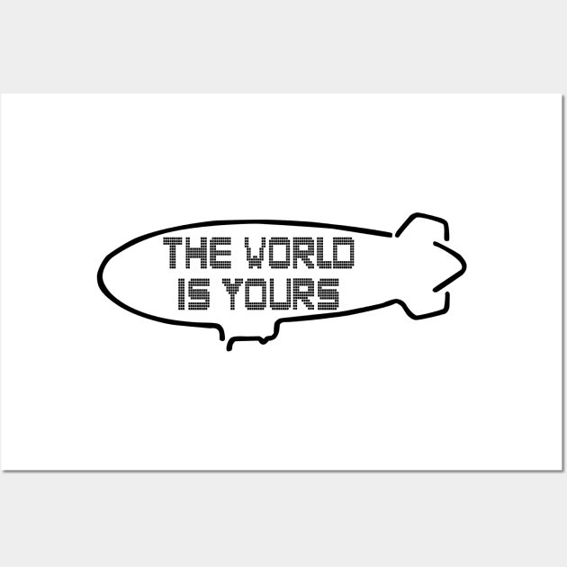 Scarface The World is Yours Wall Art by RatedRetroNYC